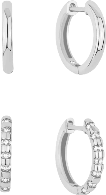 Duo Hoop Earring Set