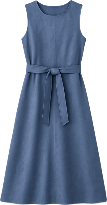 Women's Sleeveless Midi Dress