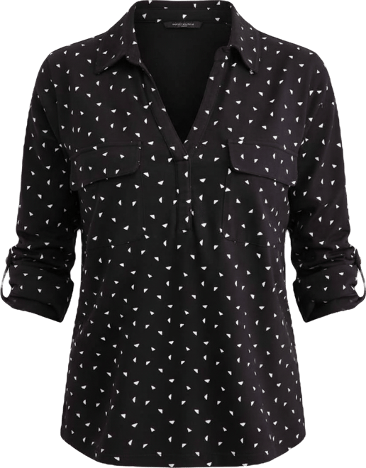 Petite Long-Sleeve Knit Top, Macy's Exclusive