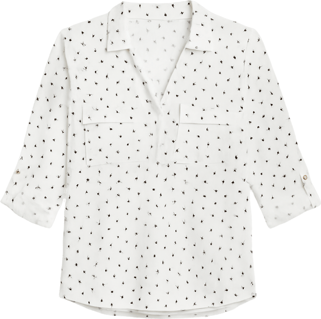 Petite Long-Sleeve Knit Top, Macy's Exclusive