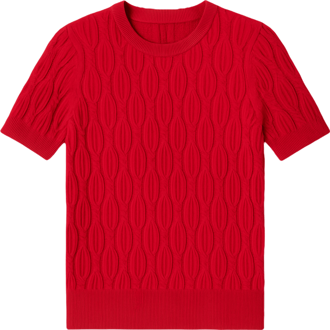 Nautica Women's Cotton Cable-Knit Sweater