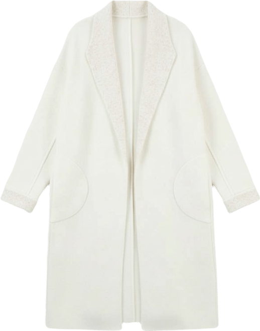 Plus Size Front Pocket Long Cardigan