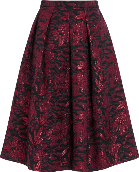 Women's Pleated A-Line Skirt