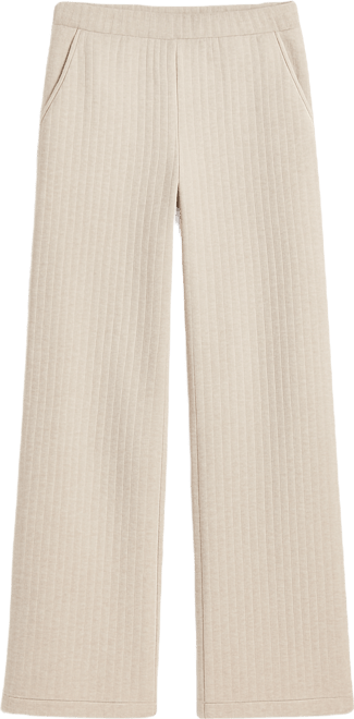 Women's Quilted Wide-Leg Lounge Pants, Macy's Exclusive