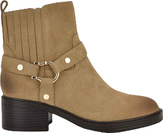 Women's Varik Harness Block Heel Booties