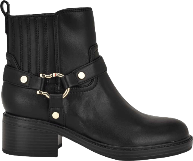 Women's Varik Harness Block Heel Booties