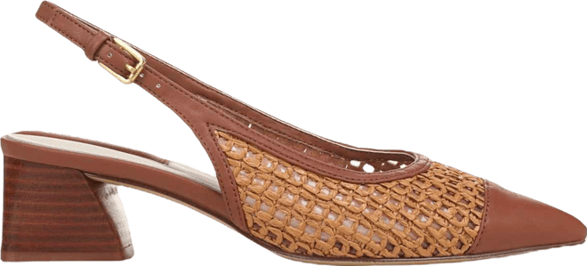 Women's Racer Pointed Toe Slingback Shoes