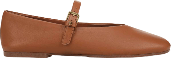 Women's Odilia Round Toe Mary Jane Flats