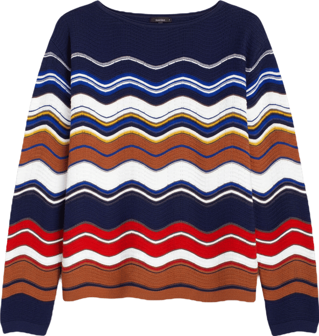 Women's Long-Sleeve Boat Neck Sweater