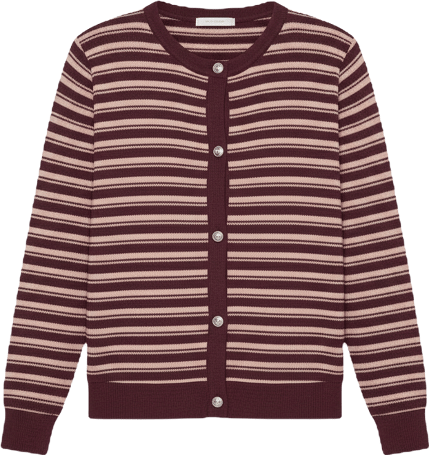 Women's Long sleeve Ribbed Cardigan Sweater