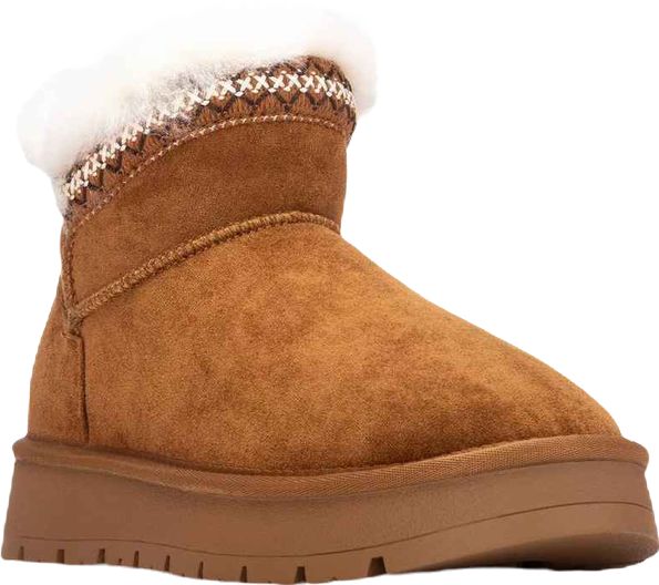 Women's Suede Comfort Ankle Booties