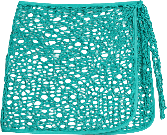Women's Sea Strings Macrame Mini Skirt Cover-up