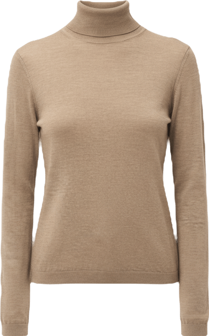 Women's Wardrobe Essential Cashmere-Silk T-Neck Sweater