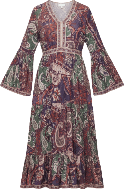 Women's Arlo Bell Sleeve Maxi Dress