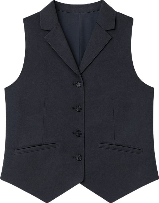 Women's Denim Look Vest