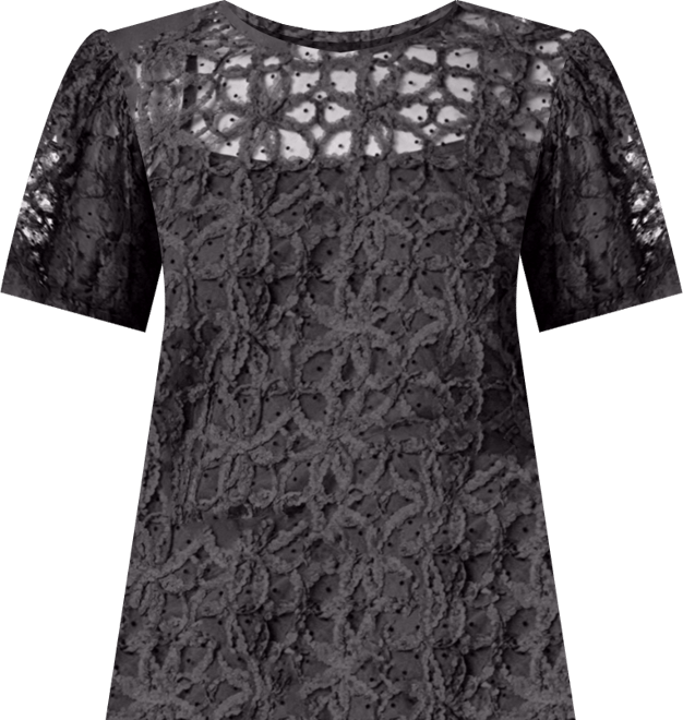 Women's Floral Texture Top