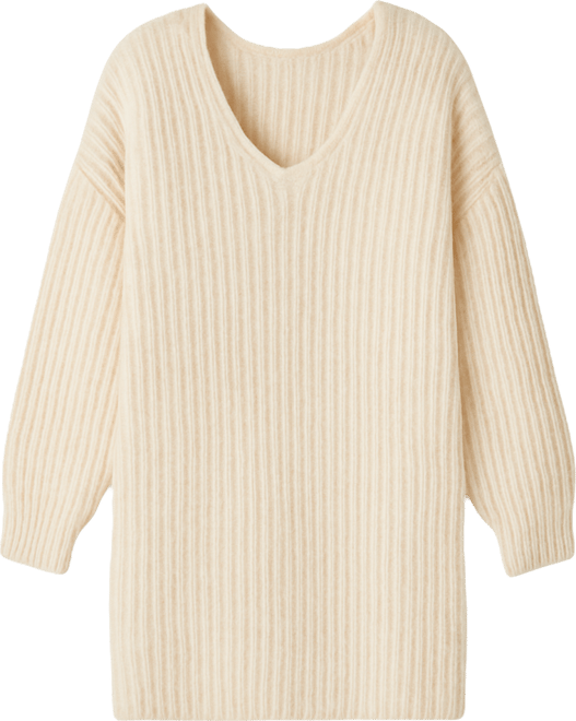 Women's Chunky Rib Oversized Mini Dress