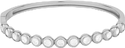 Cubic Zirconia Bangle Bracelet