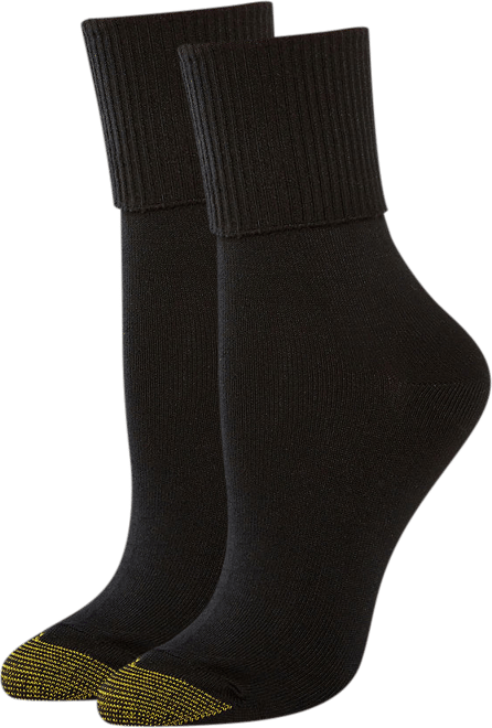 gold toe dress socks for women Amazon.com: GOLDTOE Women's Classic Turn Cuff Socks, Multipairs,  Black/White (6-Pairs), Shoe Size: 6-9 : Clothing, Shoes & Jewelry