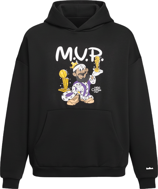 LeBron "Bubble Boy" เสื้อบาสเก็ตบอลมีฮู้ดแบบสวมผู้ชาย Nike Therma-FIT