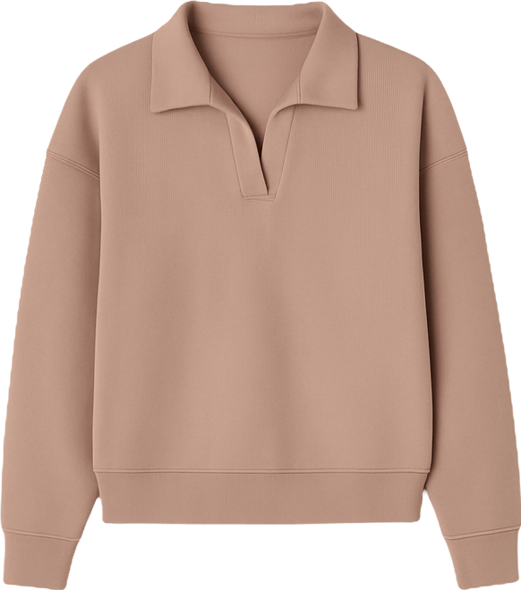 Women's Organic Cotton Teddy Polo Crew