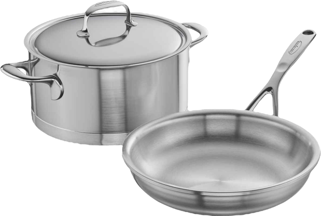 Atlantis 7 Stainless Steel 3-Pc. Cookware Set