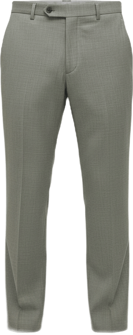 Men's Classic-Fit Wool Suit Pants