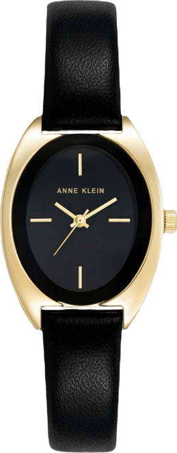 Women's Quartz Premier Black Leather Watch, 28mm