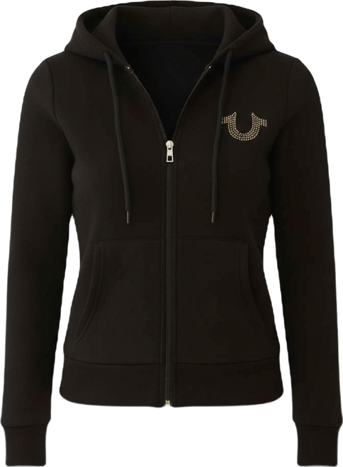 Women's Crystal Zip Hoodie