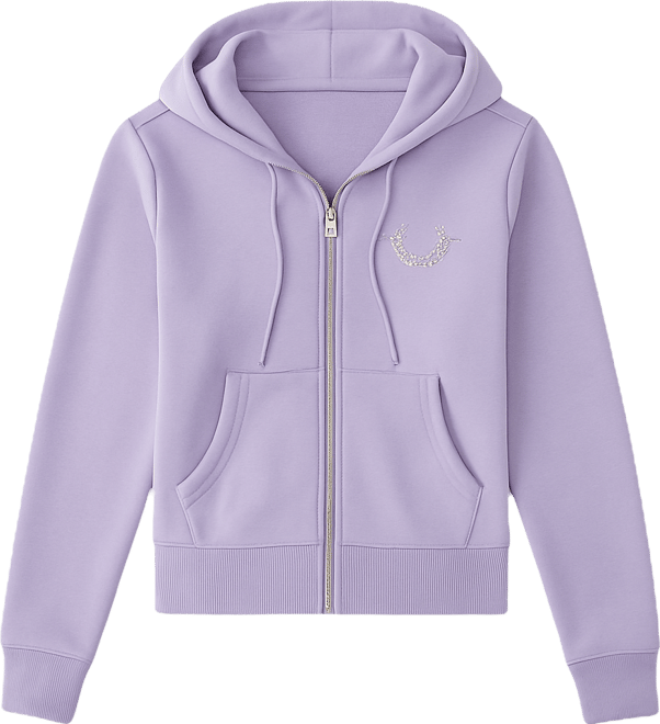 Women's Crystal Zip Hoodie