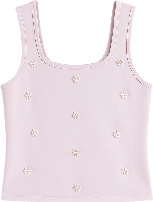 Women's Faux-Pearl-Embellished Tank Top, Macy's Exclusive