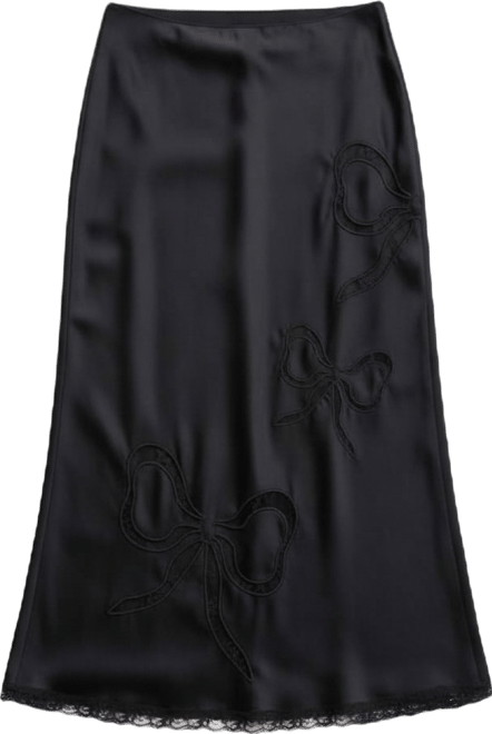 Women's Lace Bow-Inset Slip Skirt, Macy's Exclusive