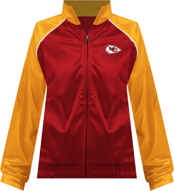 Women's Red Kansas City Chiefs Replay Full-Zip Track Jacket