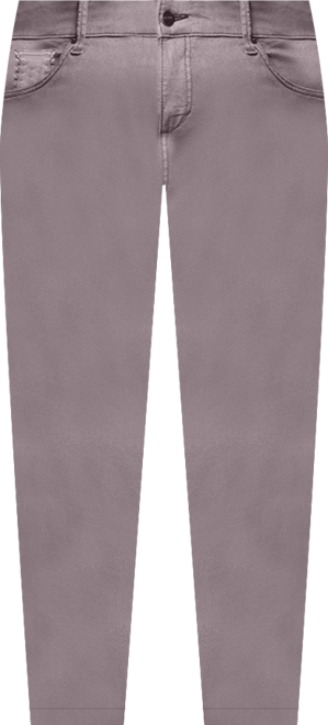 Women's Color Mid Rise Boyfriend pants in rolled 25.5" Inseam