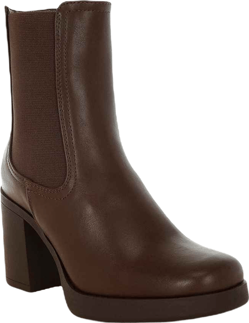 Womens Scuala Faux Leather Chelsea Boots