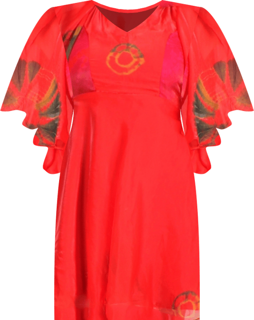 Women's Biha Hand Tie Mini Dress