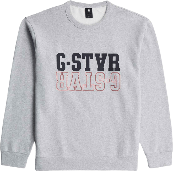 Long-Sleeve Relaxed-Fit Logo Sweatshirt