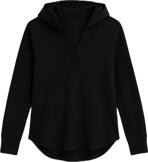 Women's Waffle-Knit Pullover Hoodie, Macy's Exclusive
