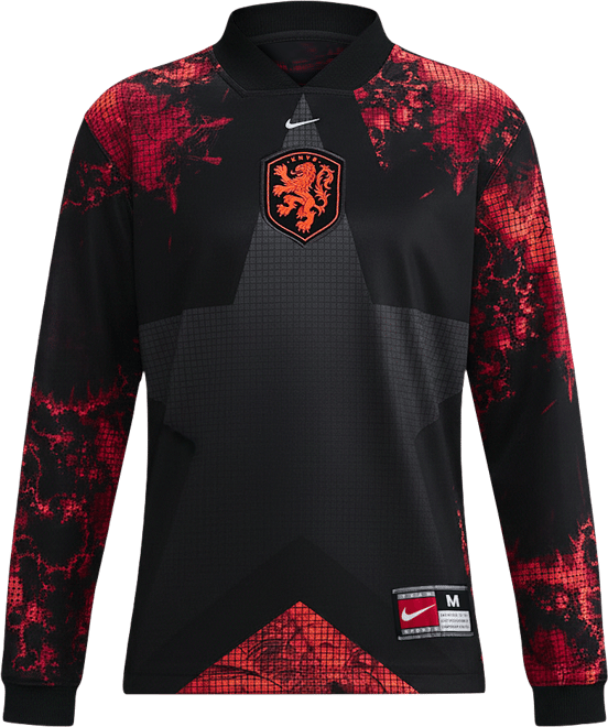 Netherlands Goalkeeper Older Kids' Nike Dri-FIT Football Shirt