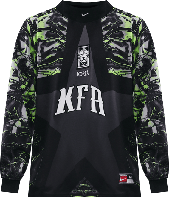Corée du Sud Authentic Gardien de but Maillot de foot Nike pour homme