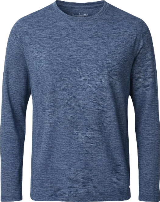 Men's FreeCycle Sueded Long Sleeve Crew Neck