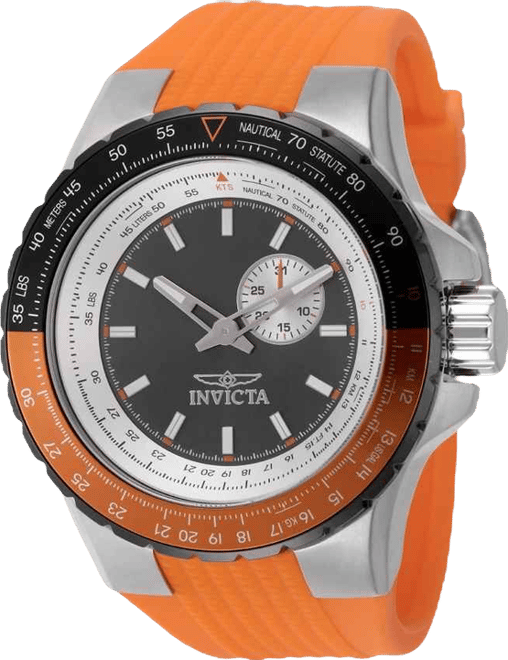 Men's 49721 Aviator Quartz VD72 Gunmetal Dial Watch