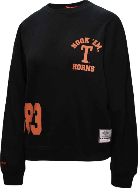 Women's Black Texas Longhorns Multi-Hit Sweatshirt