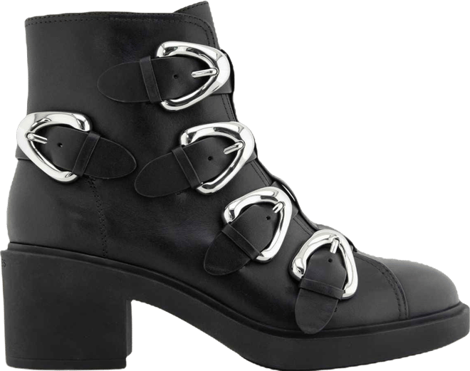 Women's Gavyn Block Heel Moto Booties