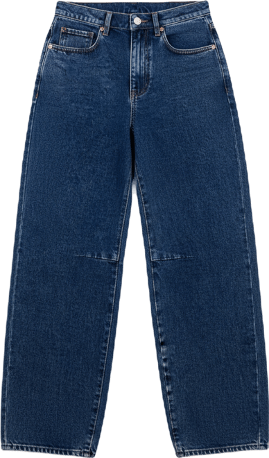 Women's Barrel-Leg High-Rise Jeans