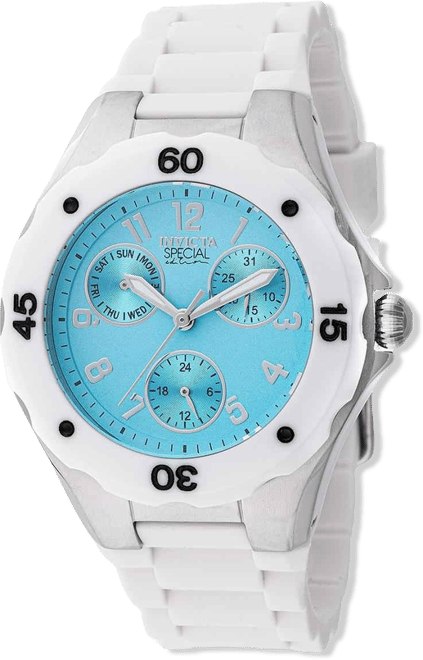 Women's 48404 Angel Quartz VH68 Light Blue Dial Watch