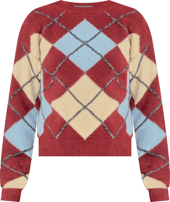Women's Argyle Sweater