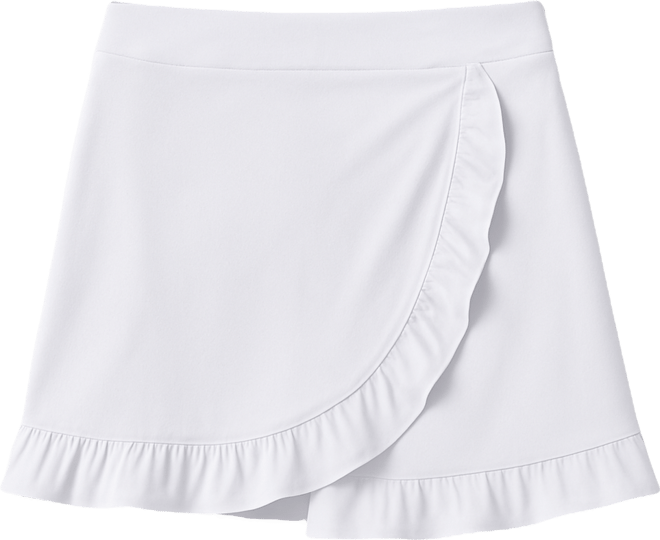 G Lifestyle Ruffle Wrap Skort