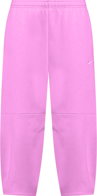 Nike Sportswear Phoenix Fleece Pantalones entubados de tiro medio holgados para mujer