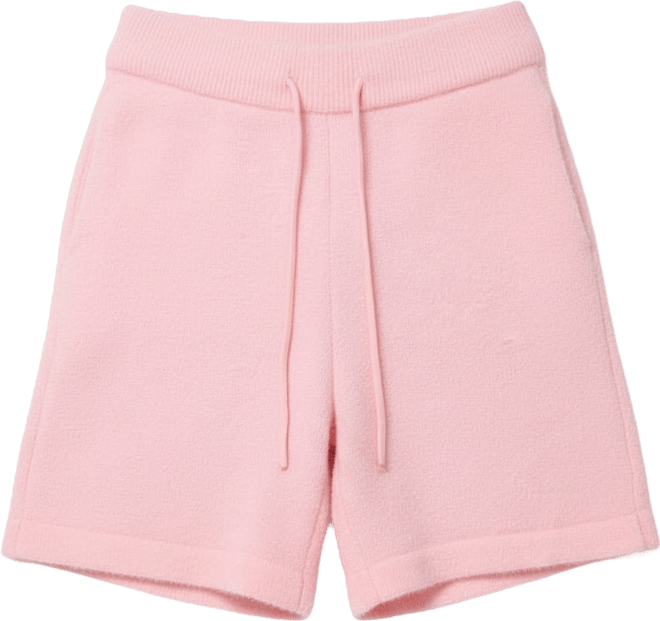 Men's Fluffy Knit Shorts